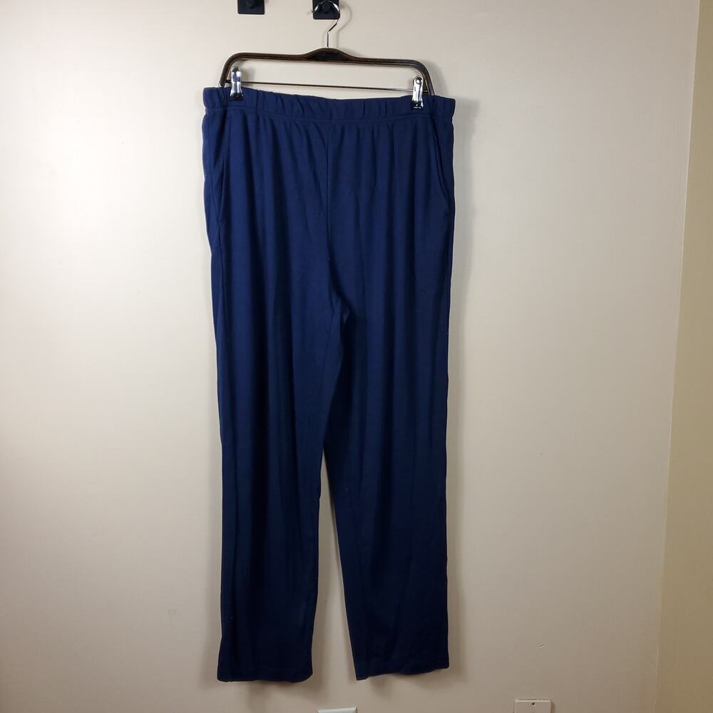 Woman Within Blue Pull-on Leggings 18/20